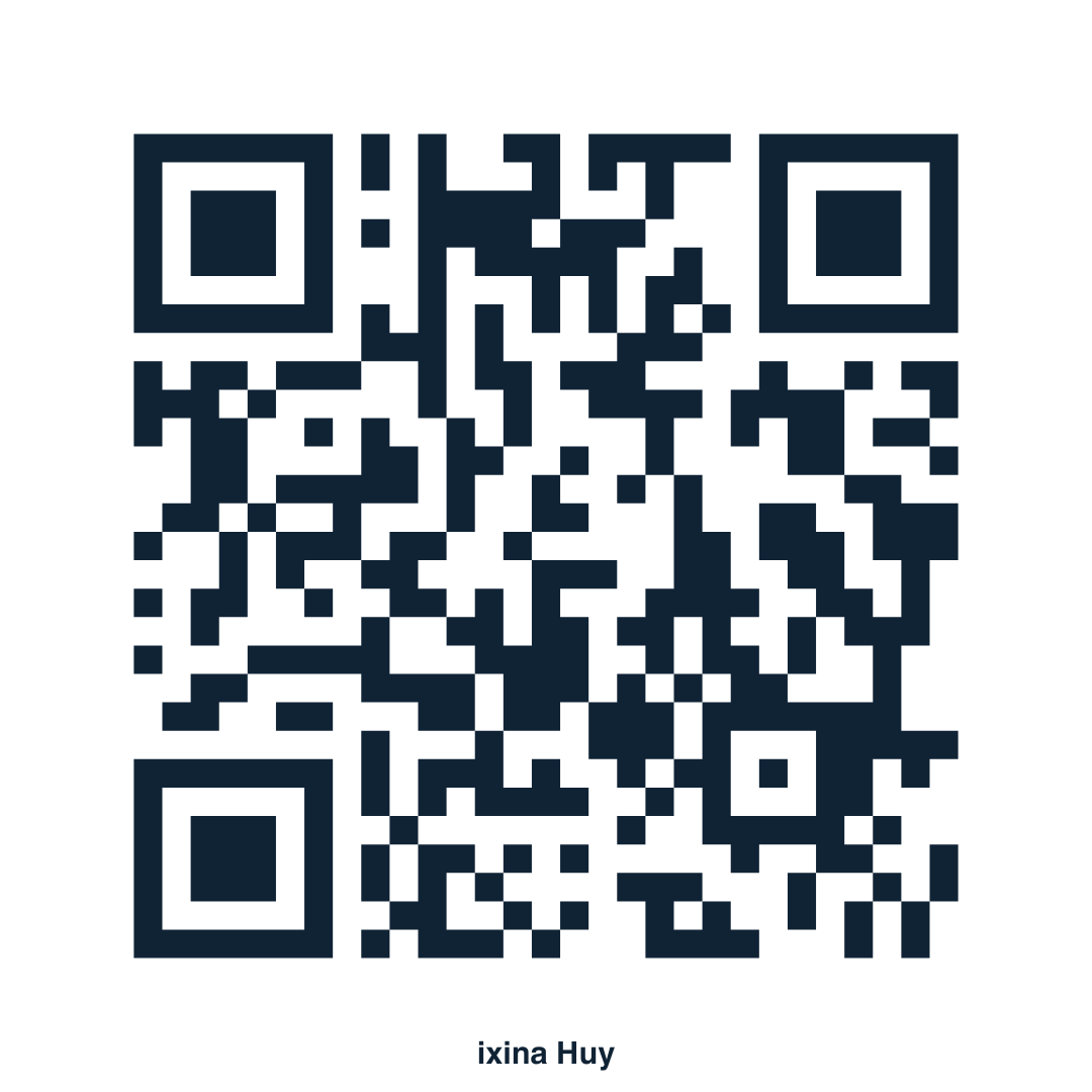 QR code - page facebook ixina Huy